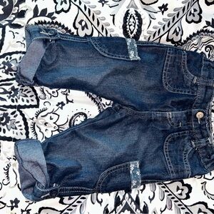 Stylish Denim Cargo Shorts